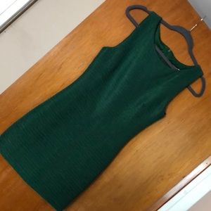 Green bodycon dress